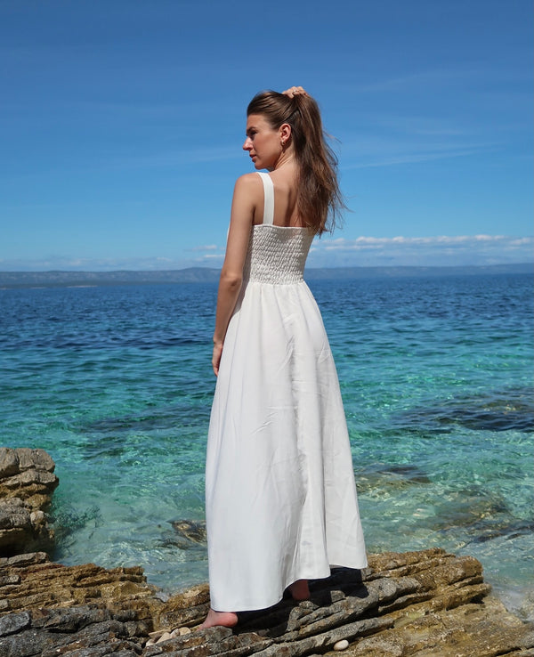ODETTA Off-White Dress