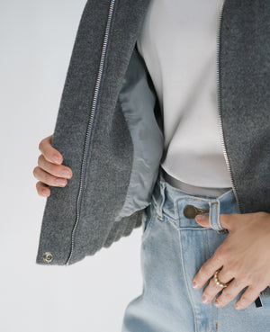Kurtka DIUNA Wool Gray