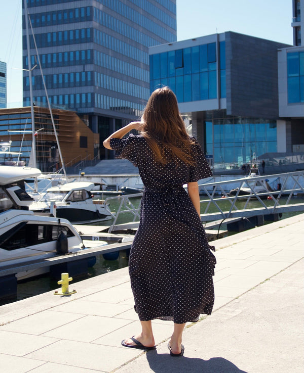 Dress MARTINI Dots Light Black