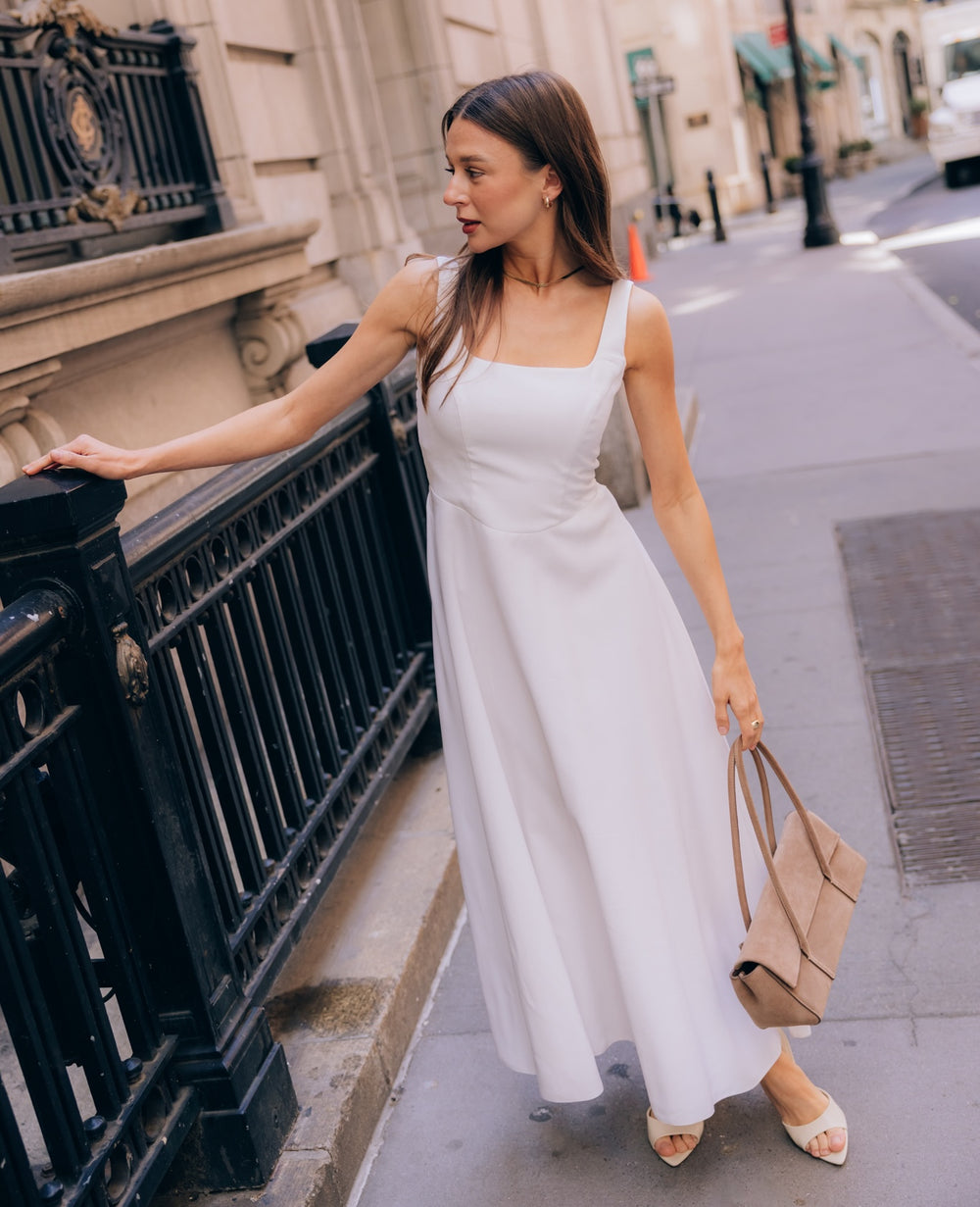 ODETTA Off-White Dress