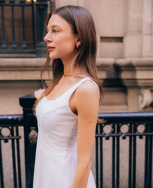 ODETTA Off-White Dress