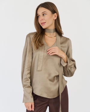 SALMA Olive Shirt