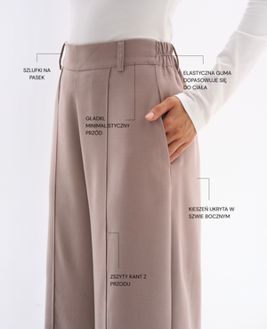 Spodnie ASPEN Taupe