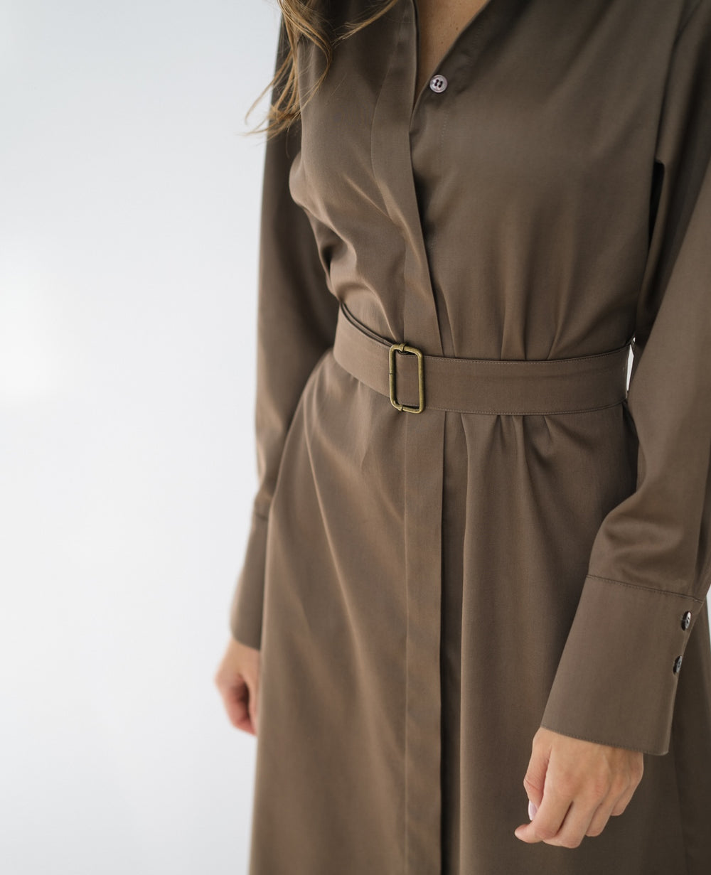 Dress IRINA Brown