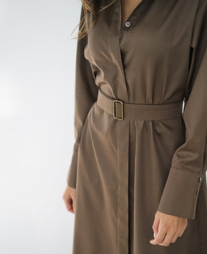 Dress IRINA Brown