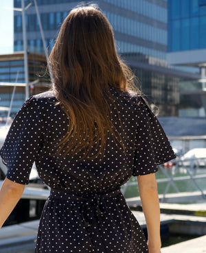 Dress MARTINI Dots Light Black
