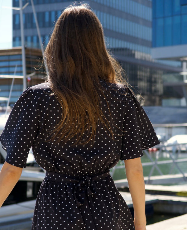 Dress MARTINI Dots Light Black