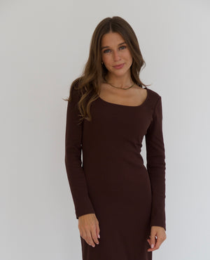 MOLLY Brown Dress