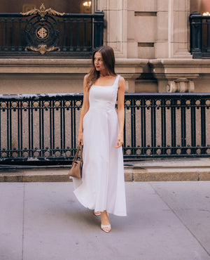ODETTA Off-White Dress