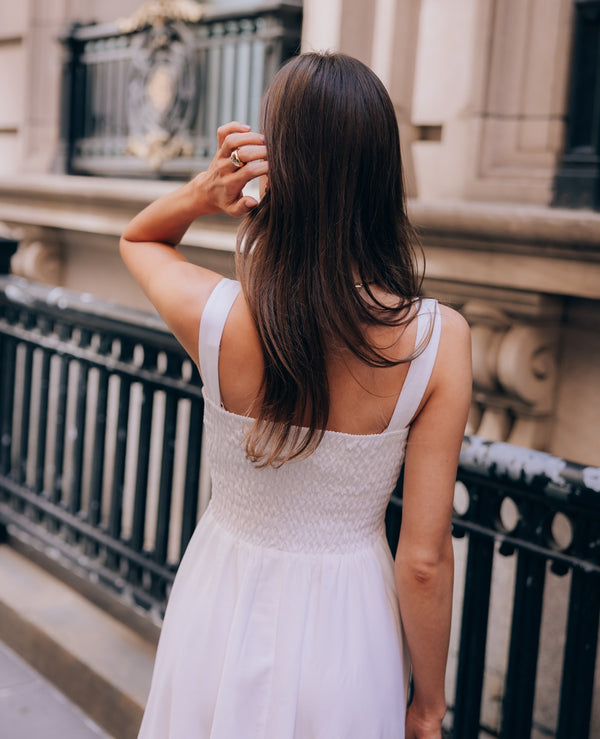 ODETTA Off-White Dress