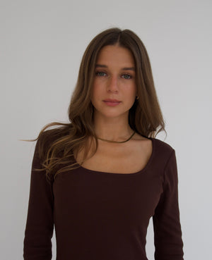 MOLLY Brown Dress