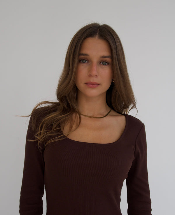 MOLLY Brown Dress