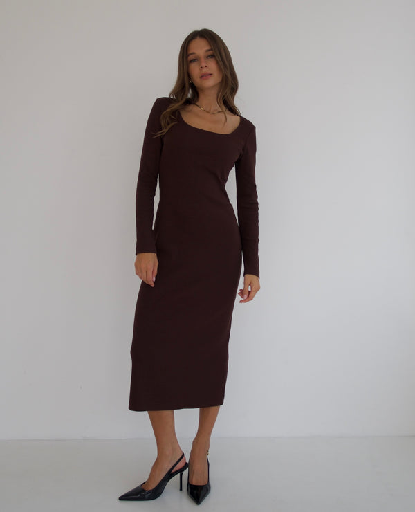 MOLLY Brown Dress