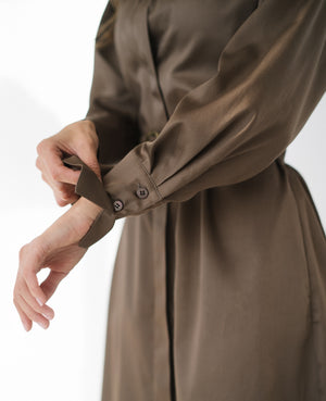 Dress IRINA Brown